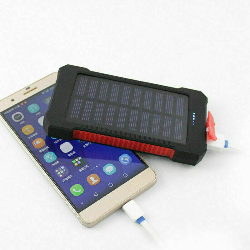 2024 Super Powerful USB Portable Charger Solar Power Bank for Cell Phone