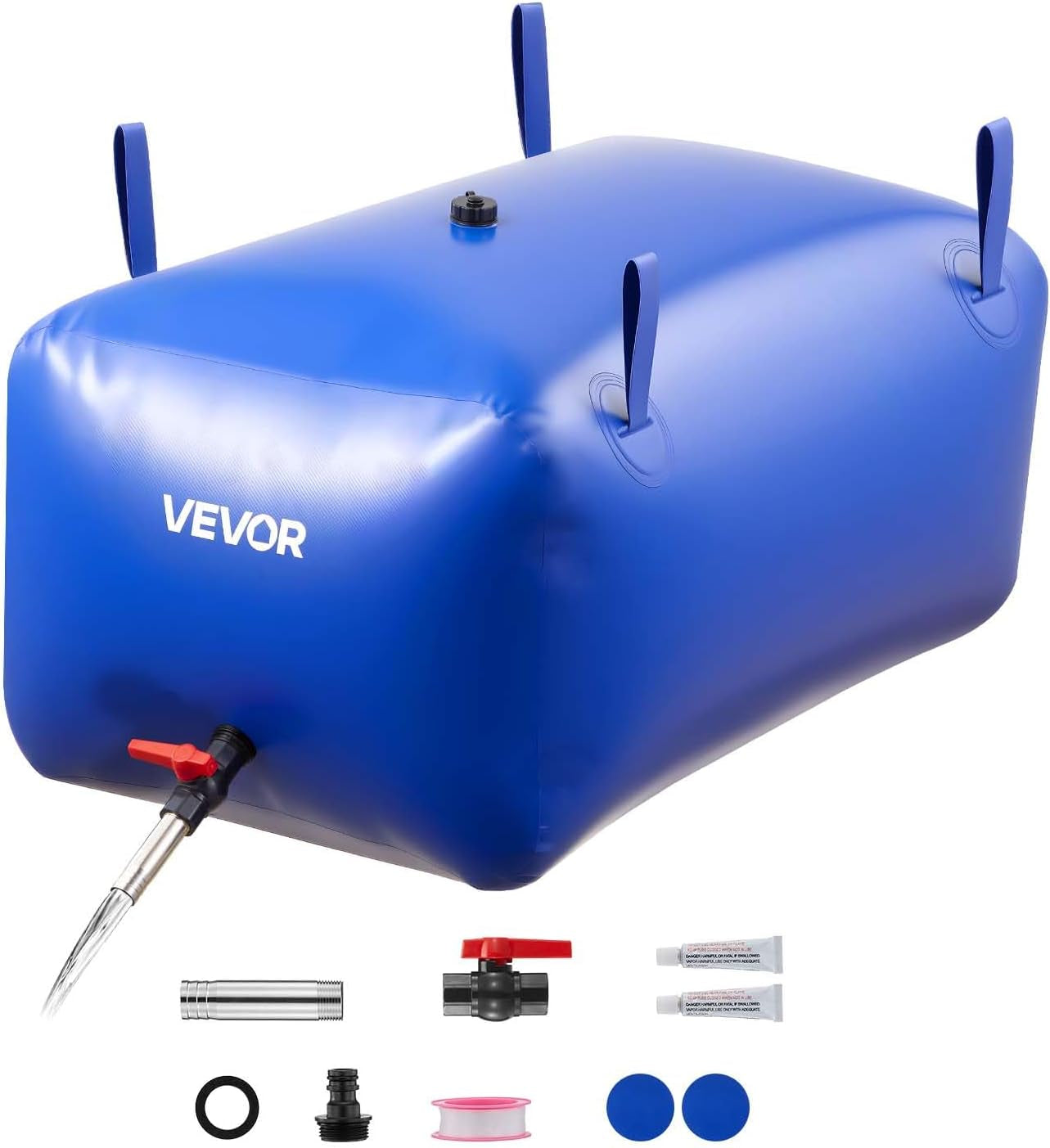 Water Storage Bladder 63.4 Gallon Large Capacity Water Bag Portable & Collapsibl