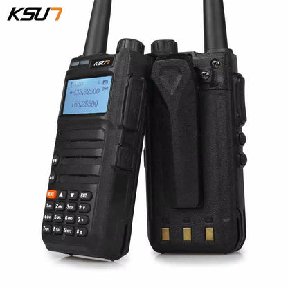 Walkie Talkie Long Range VHF UHF Dual Band Two Way Radio Station VOX Communicator Transceiver Powerful Walkie-Talkie  UV3D