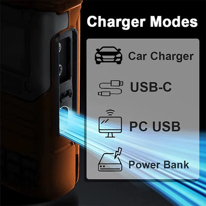 UV-K5(8) UV-K58 UV-K6 UVK58 Orange Two Way Radio 50-600Mhz AM FM Type C Charge Multi-Band UV-K5 Upgrade  K58