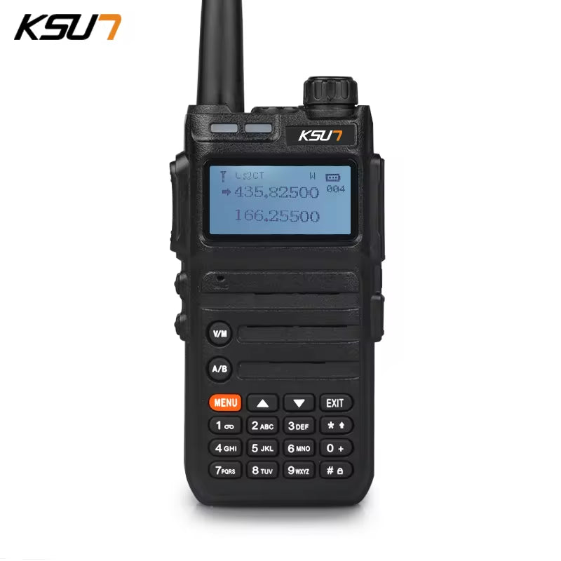 Walkie Talkie Long Range VHF UHF Dual Band Two Way Radio Station VOX Communicator Transceiver Powerful Walkie-Talkie  UV3D