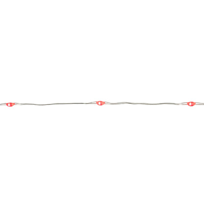 Micro Fairy Christmas Lights - LED Red - 16' Copper Wire - 100Ct