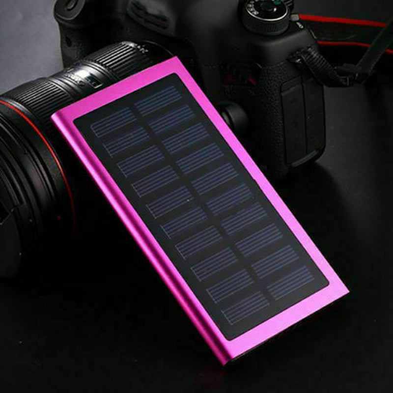 2024 Super Powerful USB Portable Charger Solar Power Bank for Cell Phone
