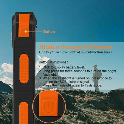 2024 Super Powerful USB Portable Charger Solar Power Bank for Cell Phone