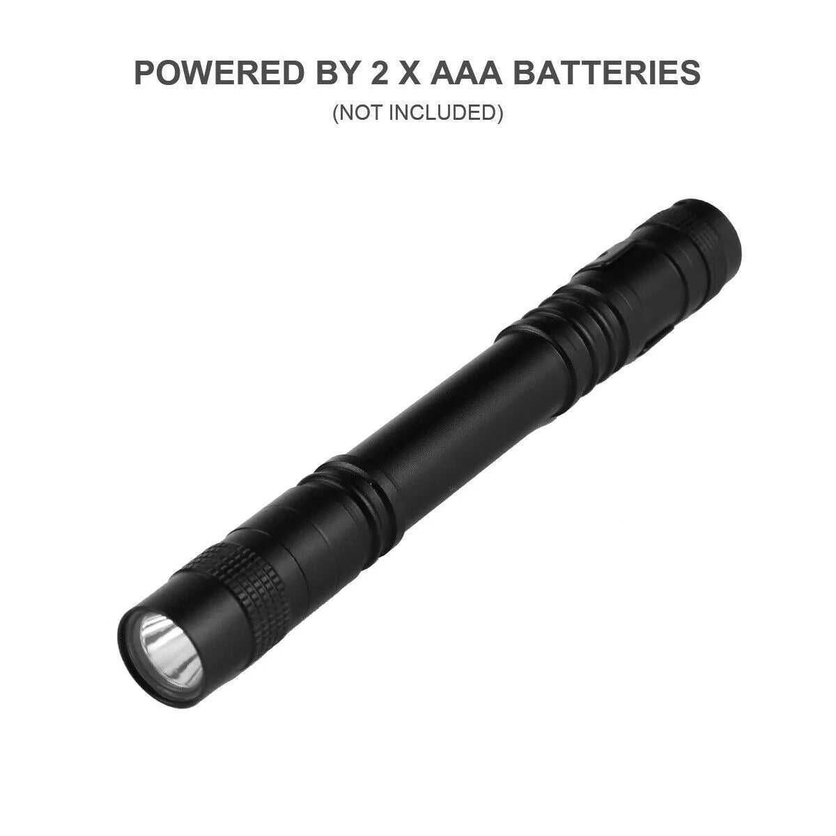 Mini LED Flashlight, 5 Pack Handheld Tactical Pocket Pen Light with Clip