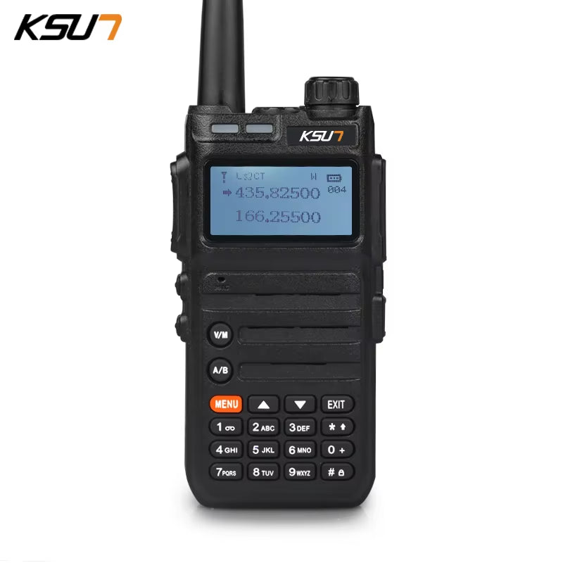 Walkie Talkie Long Range VHF UHF Dual Band Two Way Radio Station VOX Communicator Transceiver Powerful Walkie-Talkie  UV3D