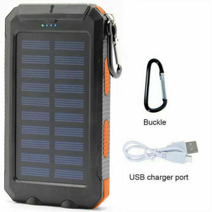 2024 Super Powerful USB Portable Charger Solar Power Bank for Cell Phone