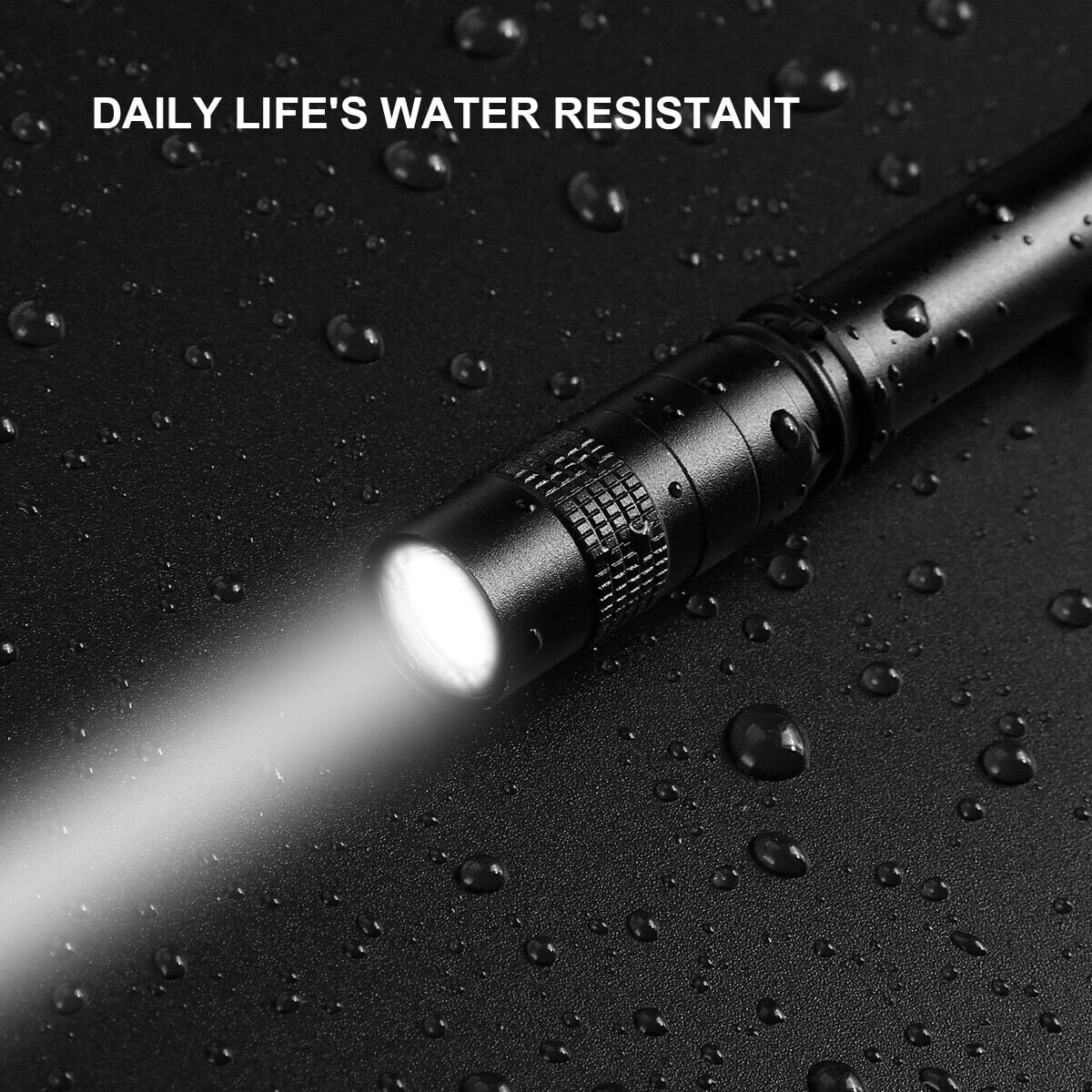 Mini LED Flashlight, 5 Pack Handheld Tactical Pocket Pen Light with Clip
