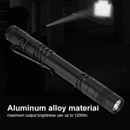 Mini LED Flashlight, 5 Pack Handheld Tactical Pocket Pen Light with Clip