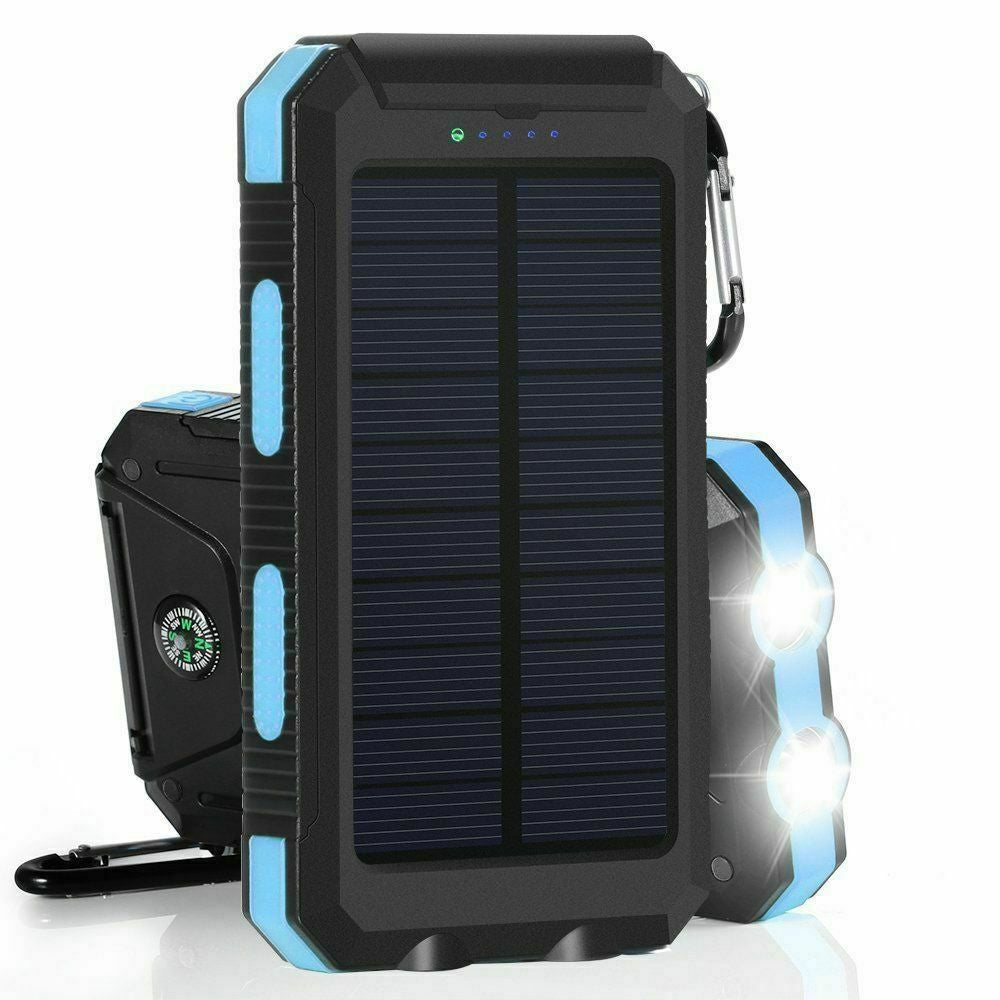 2024 Super Powerful USB Portable Charger Solar Power Bank for Cell Phone