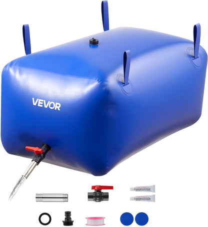 Water Storage Bladder 63.4 Gallon Large Capacity Water Bag Portable & Collapsibl