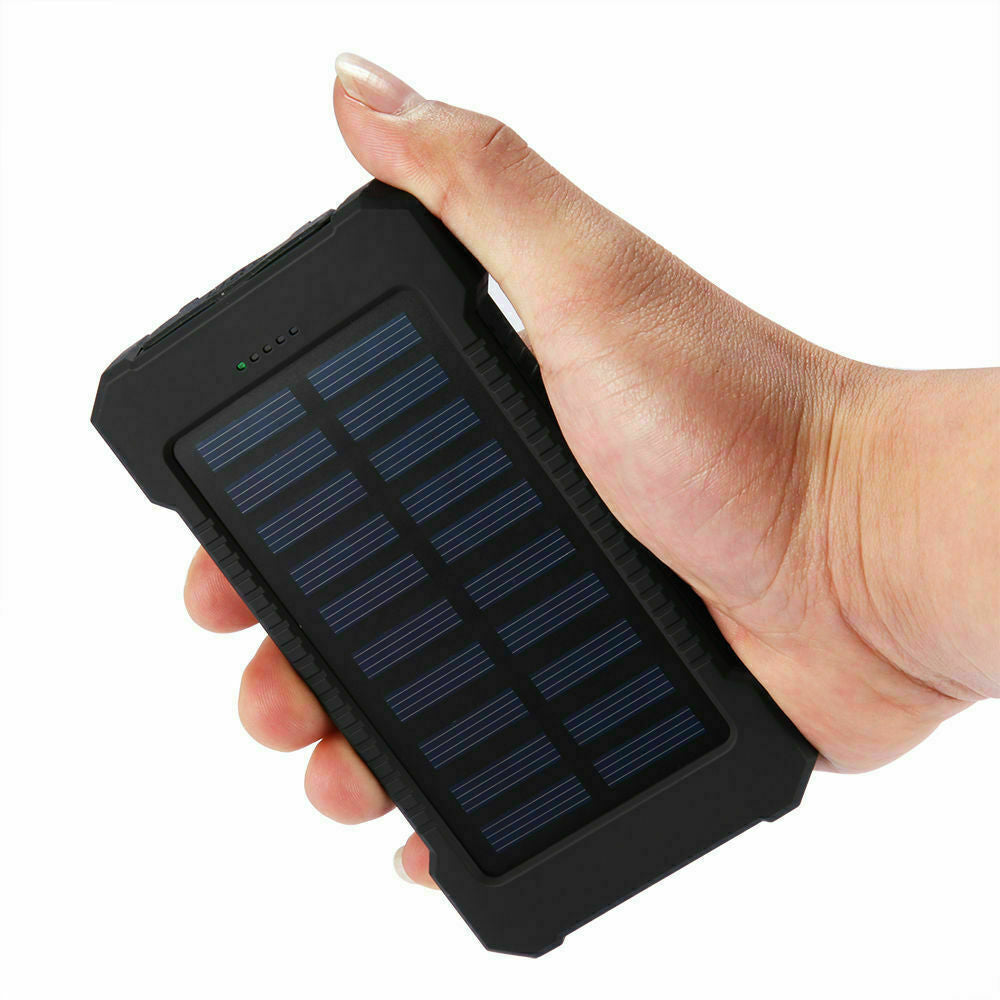 2024 Super Powerful USB Portable Charger Solar Power Bank for Cell Phone