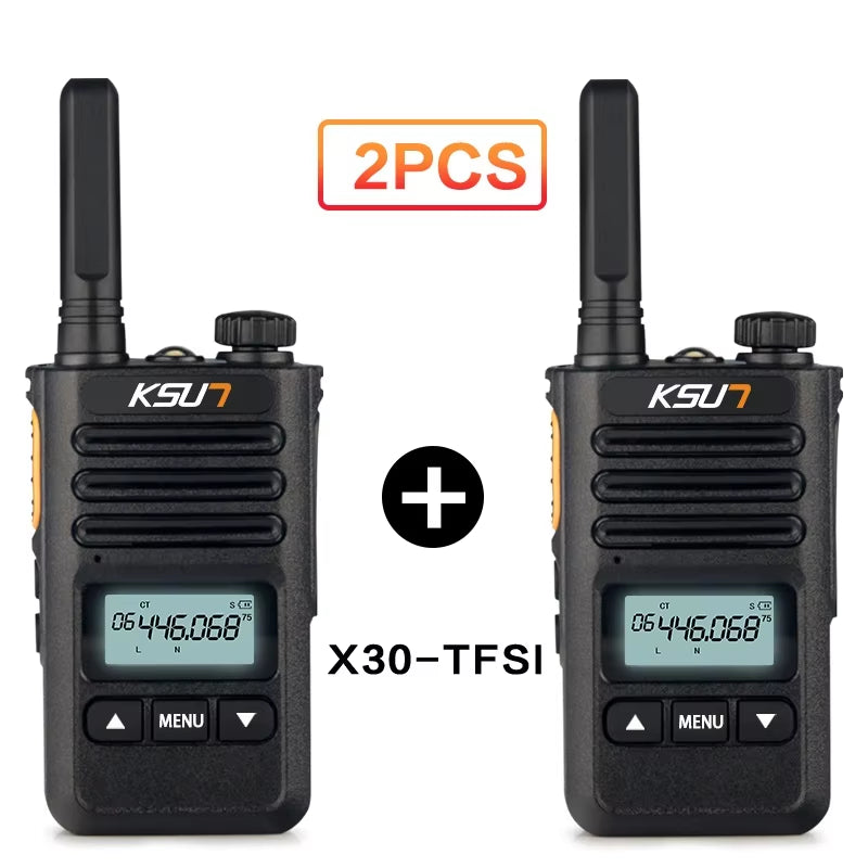 Walkie Talkie Long Range VHF UHF Dual Band Two Way Radio Station VOX Communicator Transceiver Powerful Walkie-Talkie  UV3D