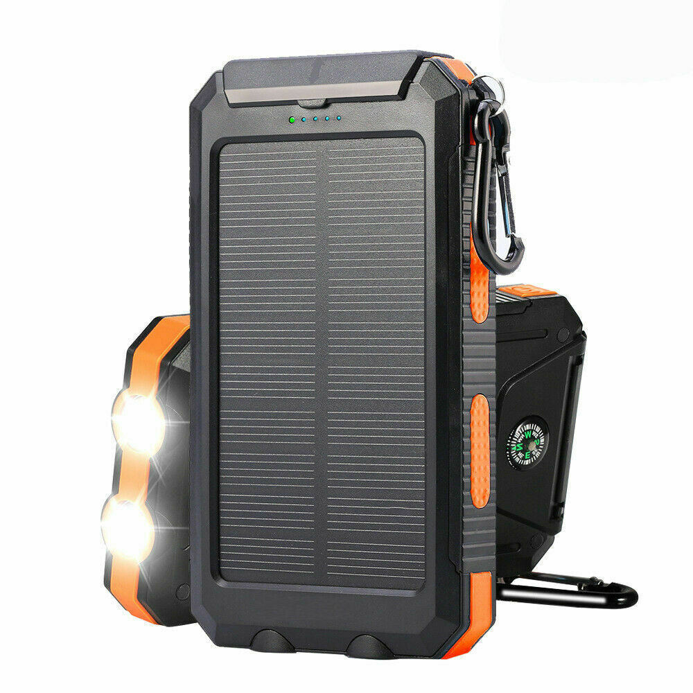 2024 Super Powerful USB Portable Charger Solar Power Bank for Cell Phone